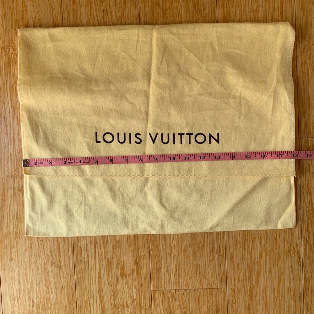Louis Vuitton Cream Dustcover Dust Bag Purse